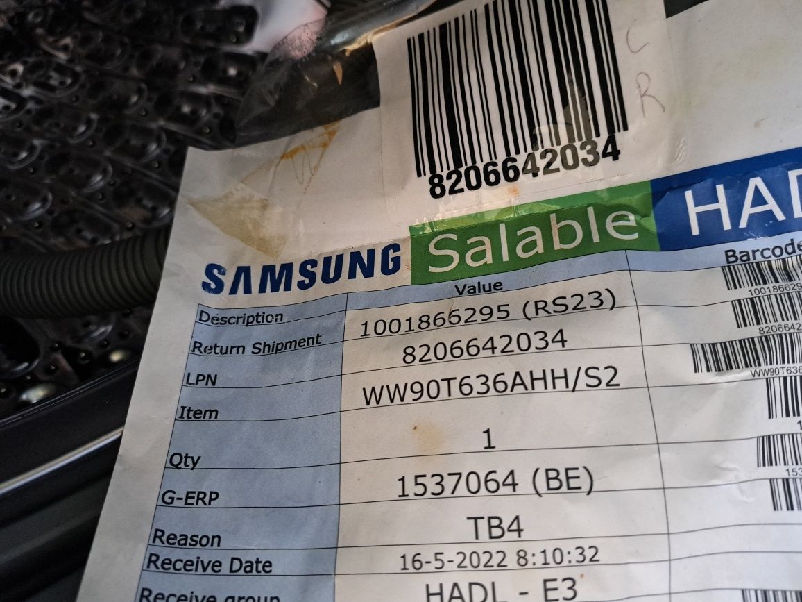 Нова инверторна самодозираща пералня Самсунг/Samsung 9 кг