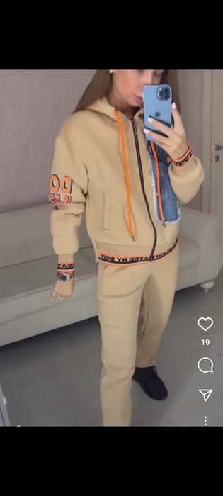 новый тёплый костюм Турция