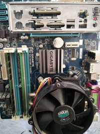 Vând kit placa de baza+cpu Intel 9400 quad core+4gb ram+cooler
