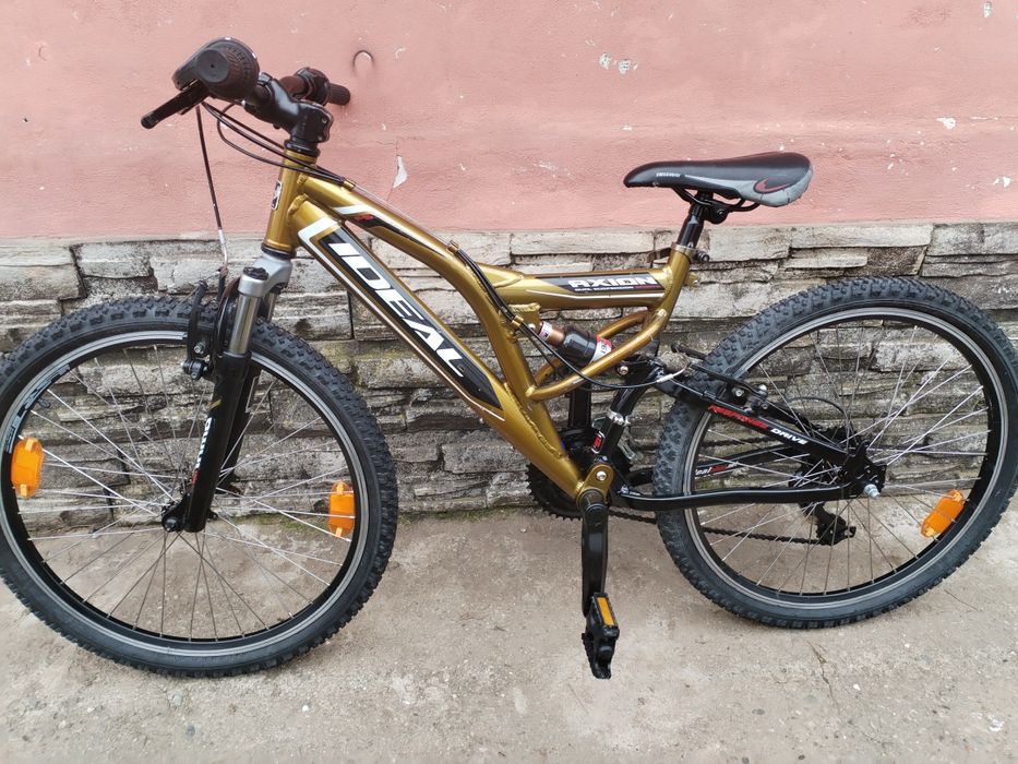 Bicicleta copii roti 24 Full suspensie cadru aluminiu