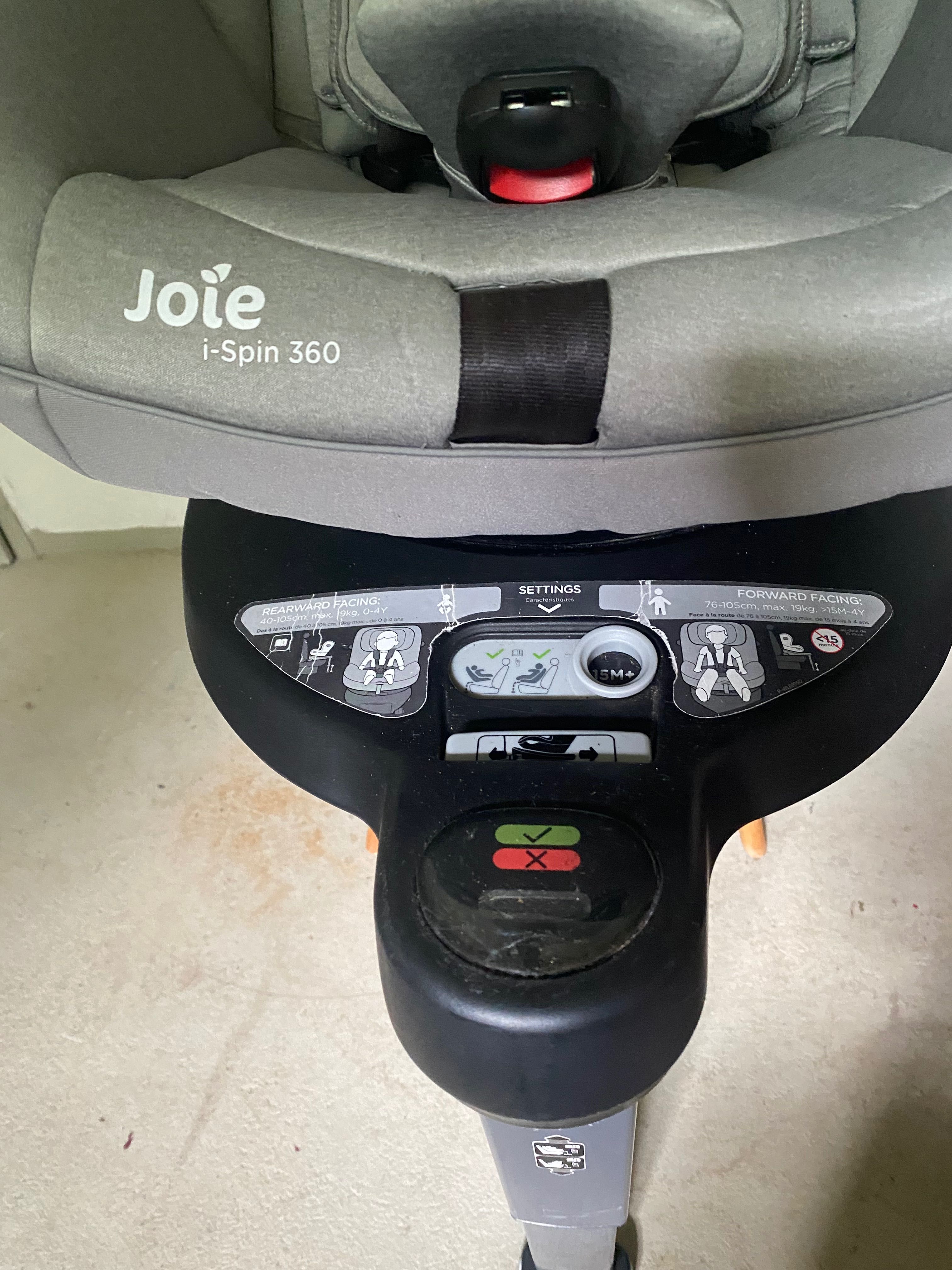 Стол за кола Joie i-Spin 360