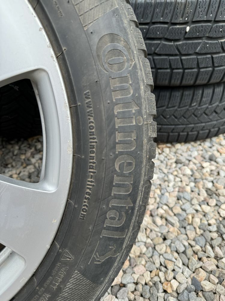 Mercedes 17” джанти S CLS +  Continental зимни гуми