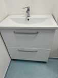 Vand masca baie + lavoar + baterie 80 x 45 cm, H=86.5 cm