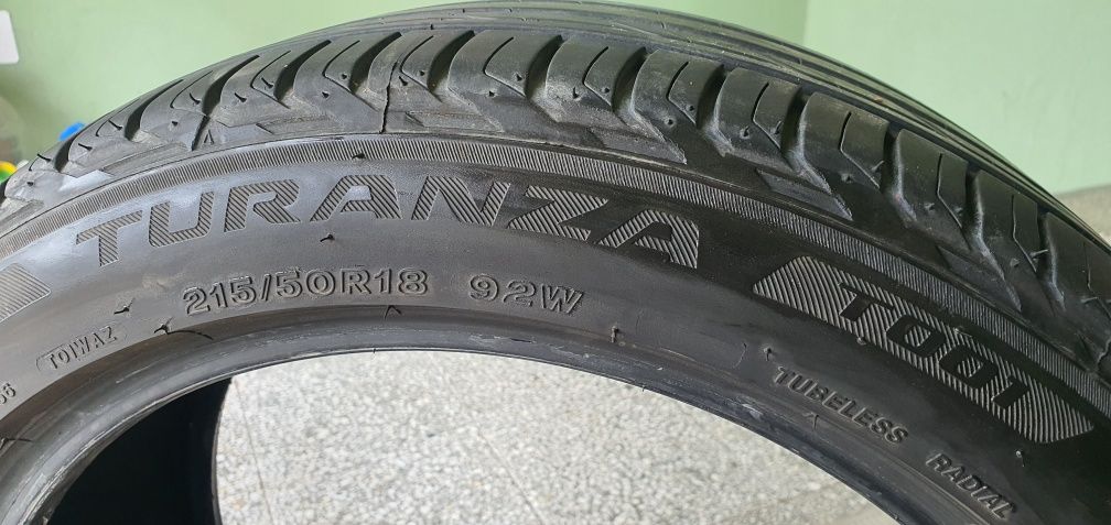 Гуми Bridgestone Turanza T001 215/50/18  DOT3622