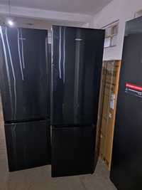 Нов черен комбиниран хладилник с фризер Боман/Bomann