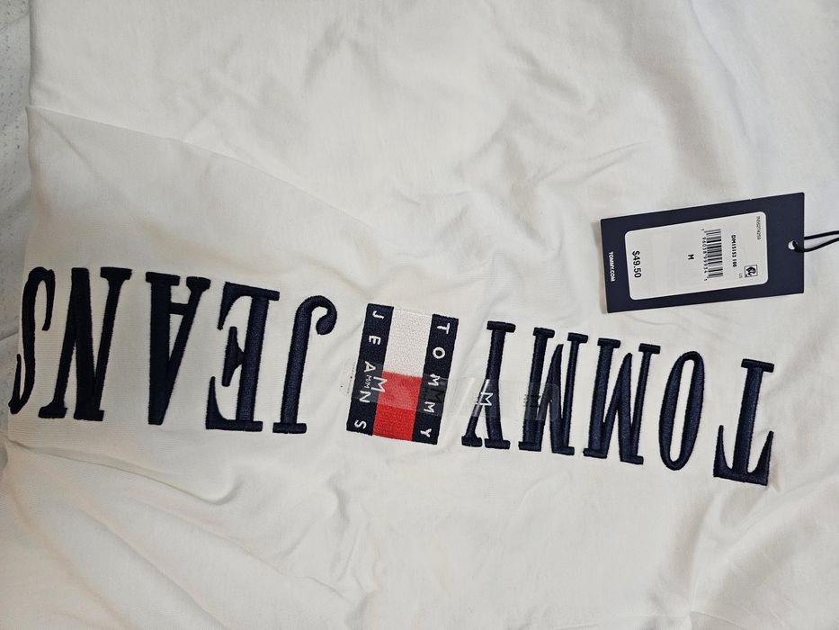 Tricou tommy hilfiger alb
