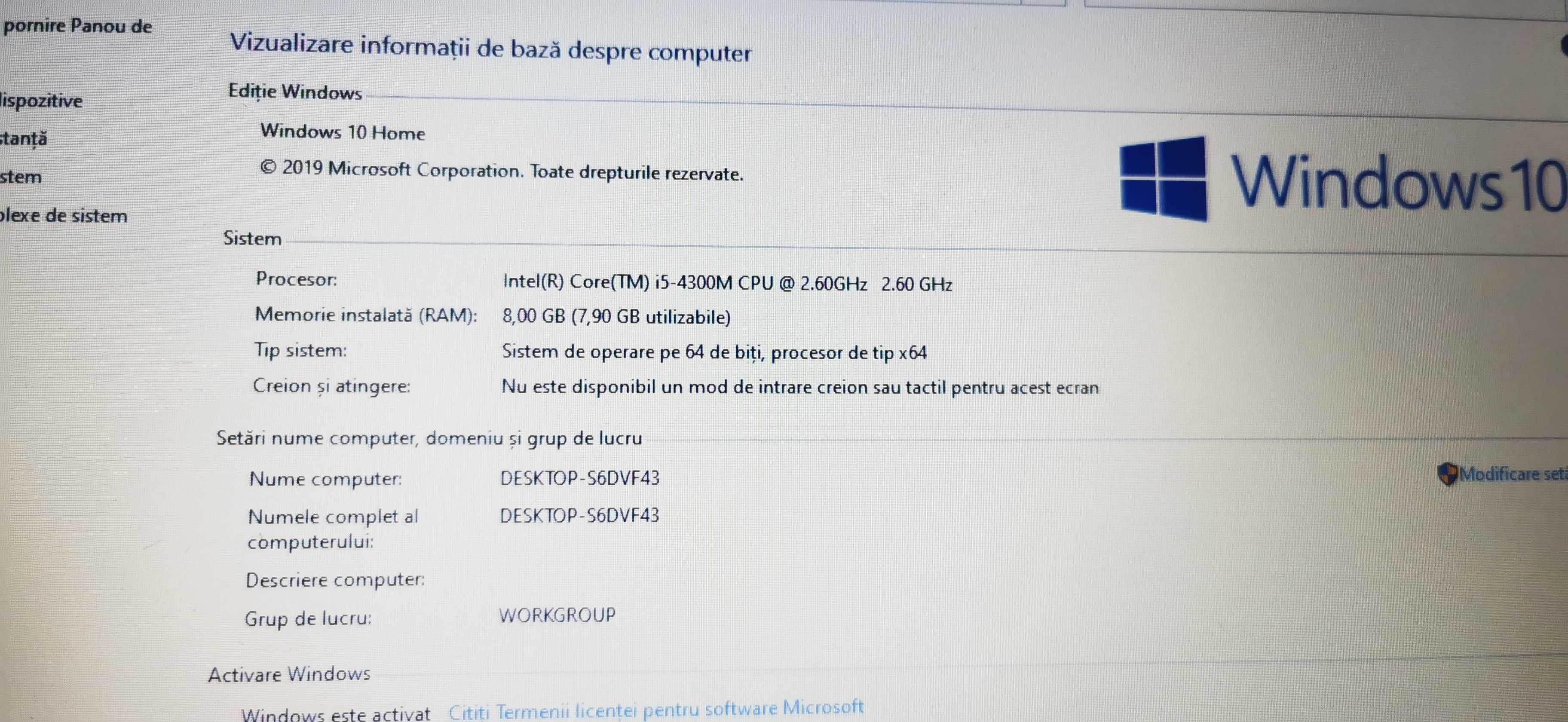 Laptop Lenovo ThinkPad L440 cu procesor Intel® Core™ i5-4300M