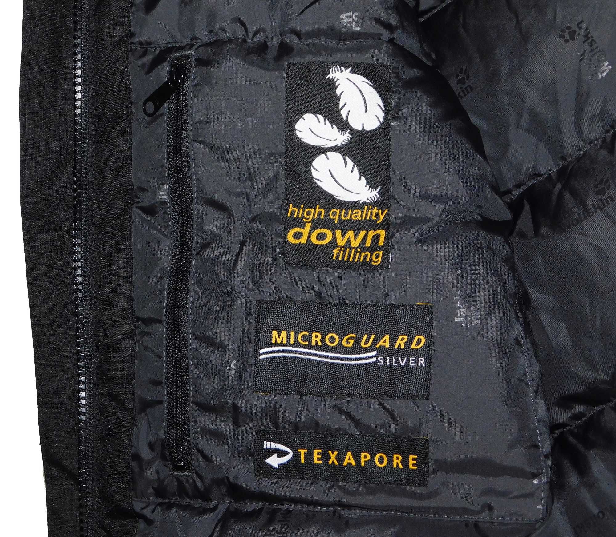 Geaca puf schi Jack Wolfskin Texapore Microguard Silver barbati L