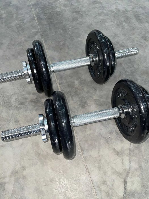 Set 20 kg gantere Gyronetics ( 2x10kg )
