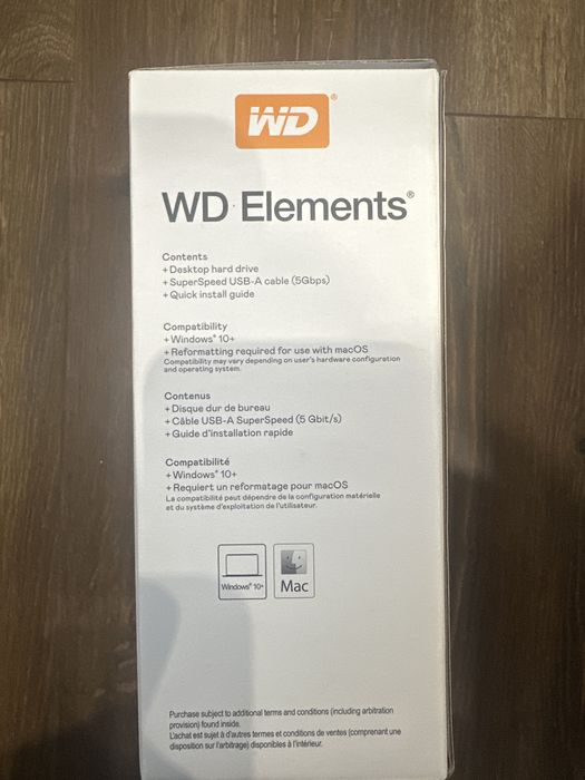 WD elements 22tb