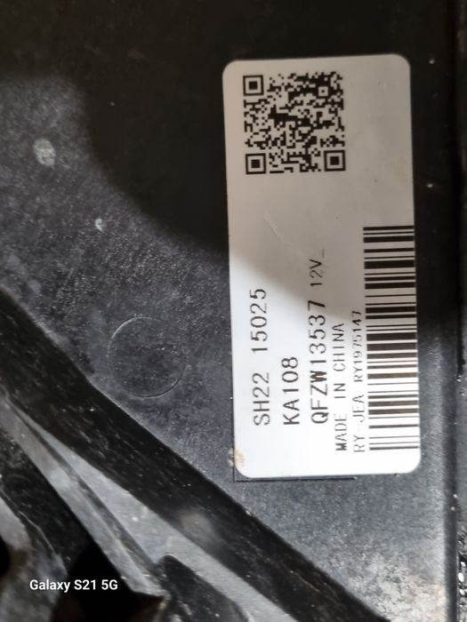 Gmv Electroventilator Mazda 6 GL 2.2 Diesel 2019-2024 cod QFZW13537