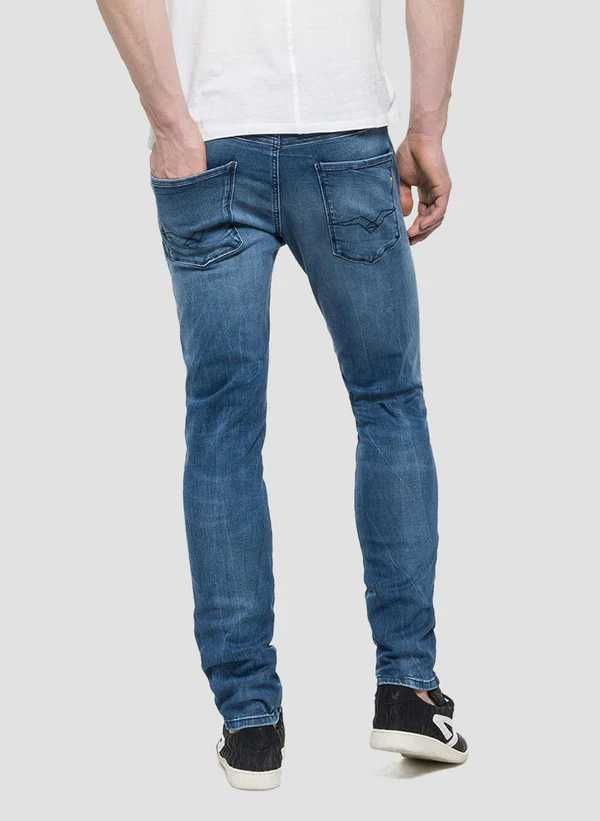 НОВИ Replay Anbass Hyperflex Slim Jeans ОРИГИНАЛНИ мъжки дънки - 31