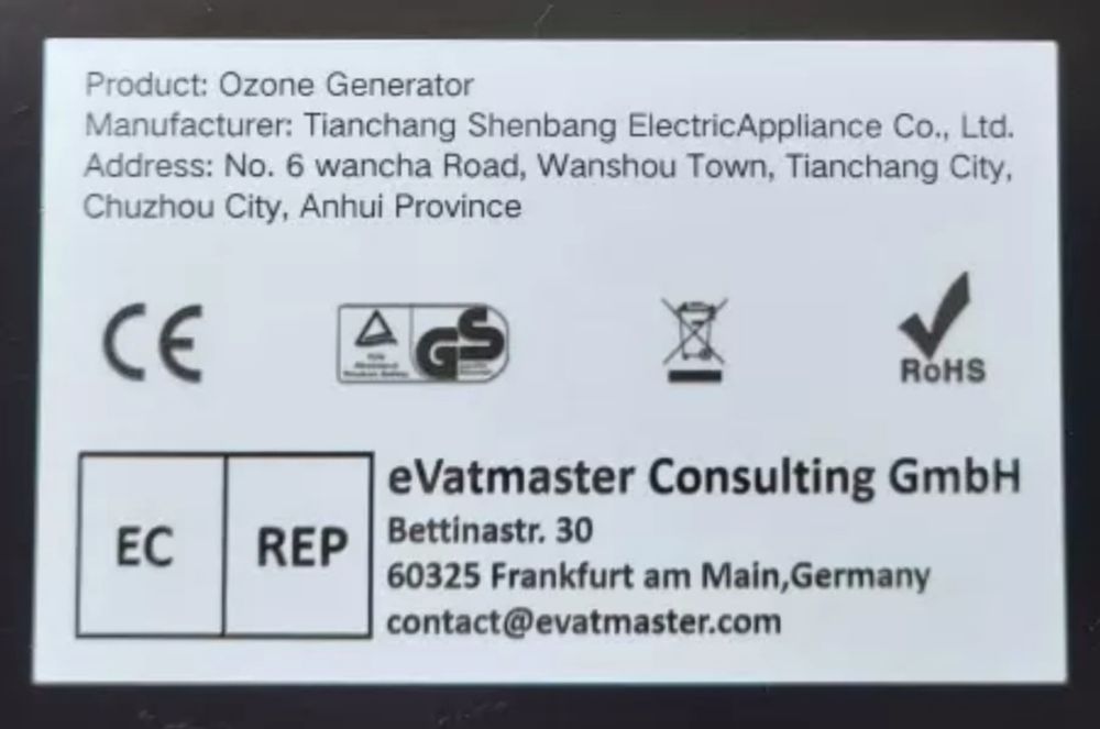 Generator ozon 60g/h, elimina mirosurile, igienizeaza, dezinfecteaza