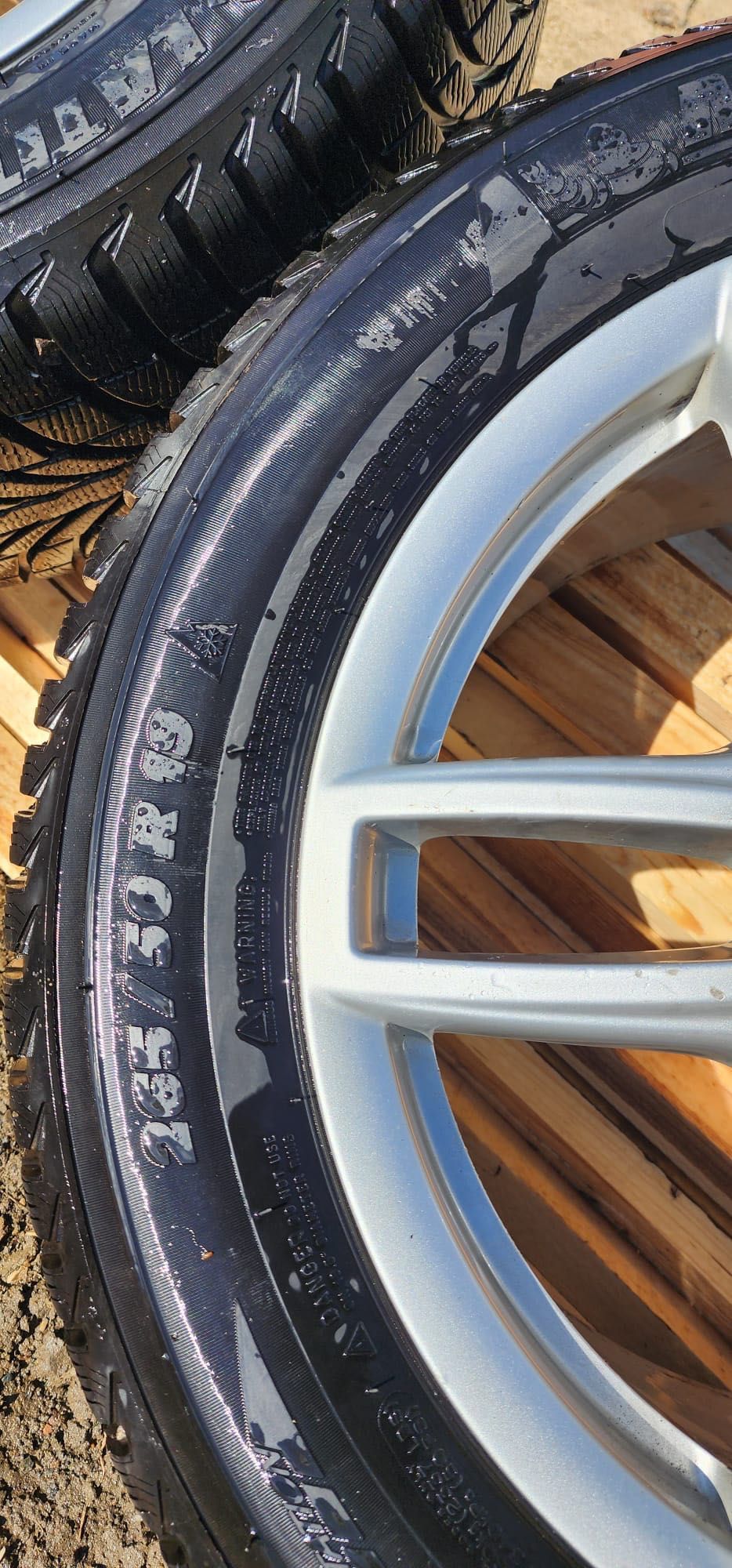 Jante 5x130mm, anvelope 265/50 R19 VW  Porsche Cayenne