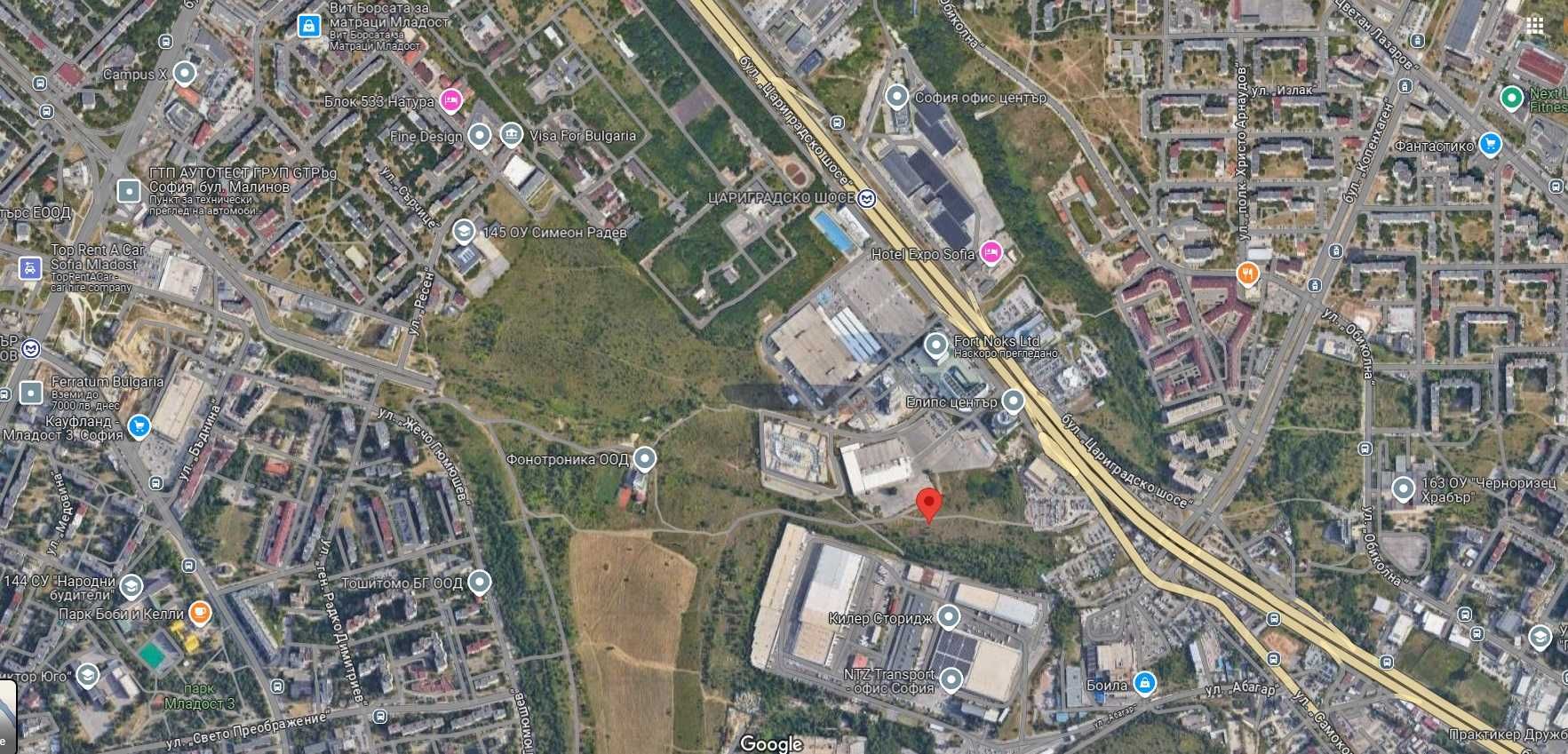 Продавам Парцел в перспективен бизнес район на гр. София