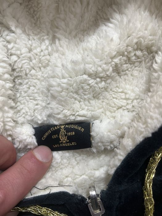 Ed Hardy плюшен дамски суитчър S