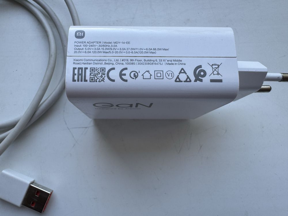 Zaryadka orginal sotiladi (120w)