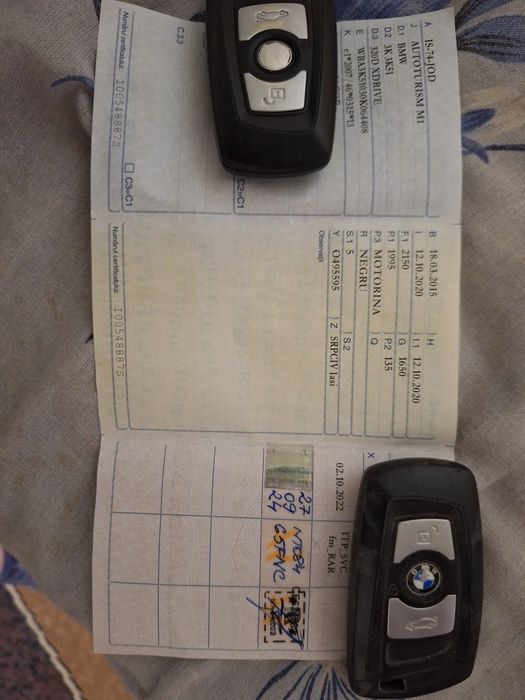 BMW Seria 3 BMW320xDRIVE 2015, Unic proprietar în România