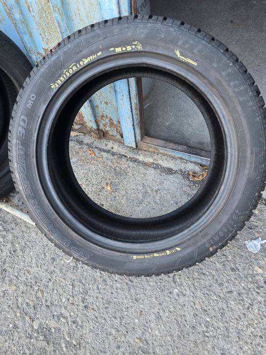 Anvelope Iarnă 235.50.19 Dunlop 2019 Profil Ca Noi Peste 8mm Grosime