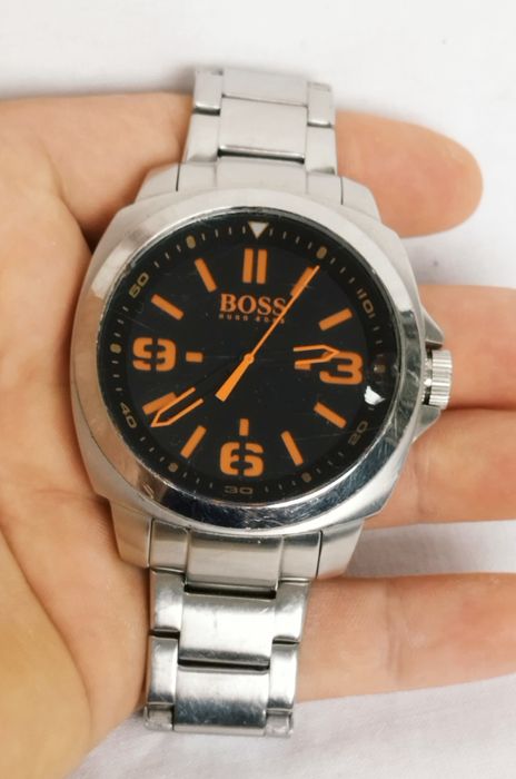 Ceas Barbatesc Hugo Boss Orange cu cuarț, carcasă și curea din oțel