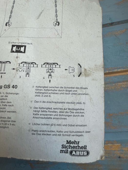 ABUS dispozitiv de incuiere  GS40