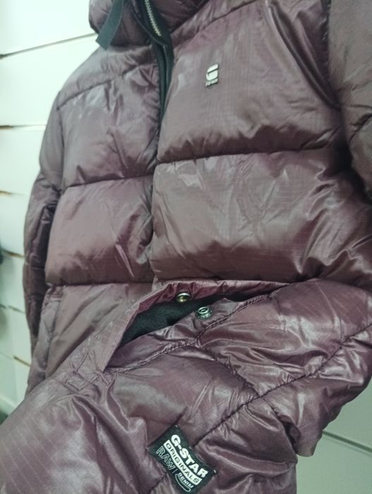 Оригинално дамско яке G-star Raw Meefic S ново бордо Джи стар