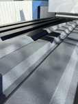 Tablă Cutată Fațadă Gard RAL 7024 gri antracit MAT T35 0,5mm 4,1m 6,1m