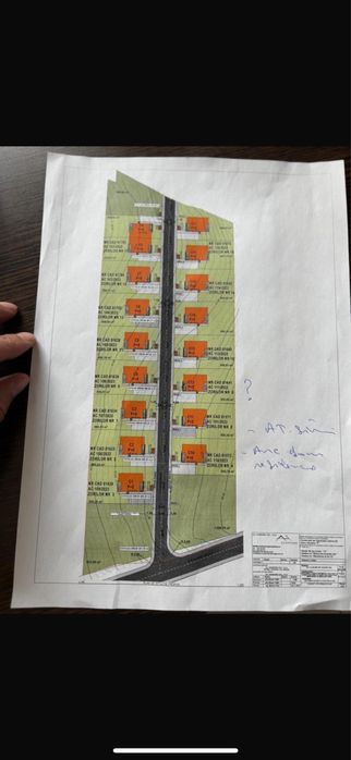 Teren 505 m Autorizat cu casa individuala Chinteni Str George Enescu