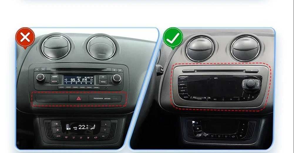 Navigatie Seat Ibiza 2009/2012, 3+32, Carplay