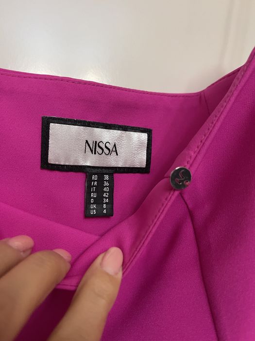 Rochie cu pene naturale Nissa