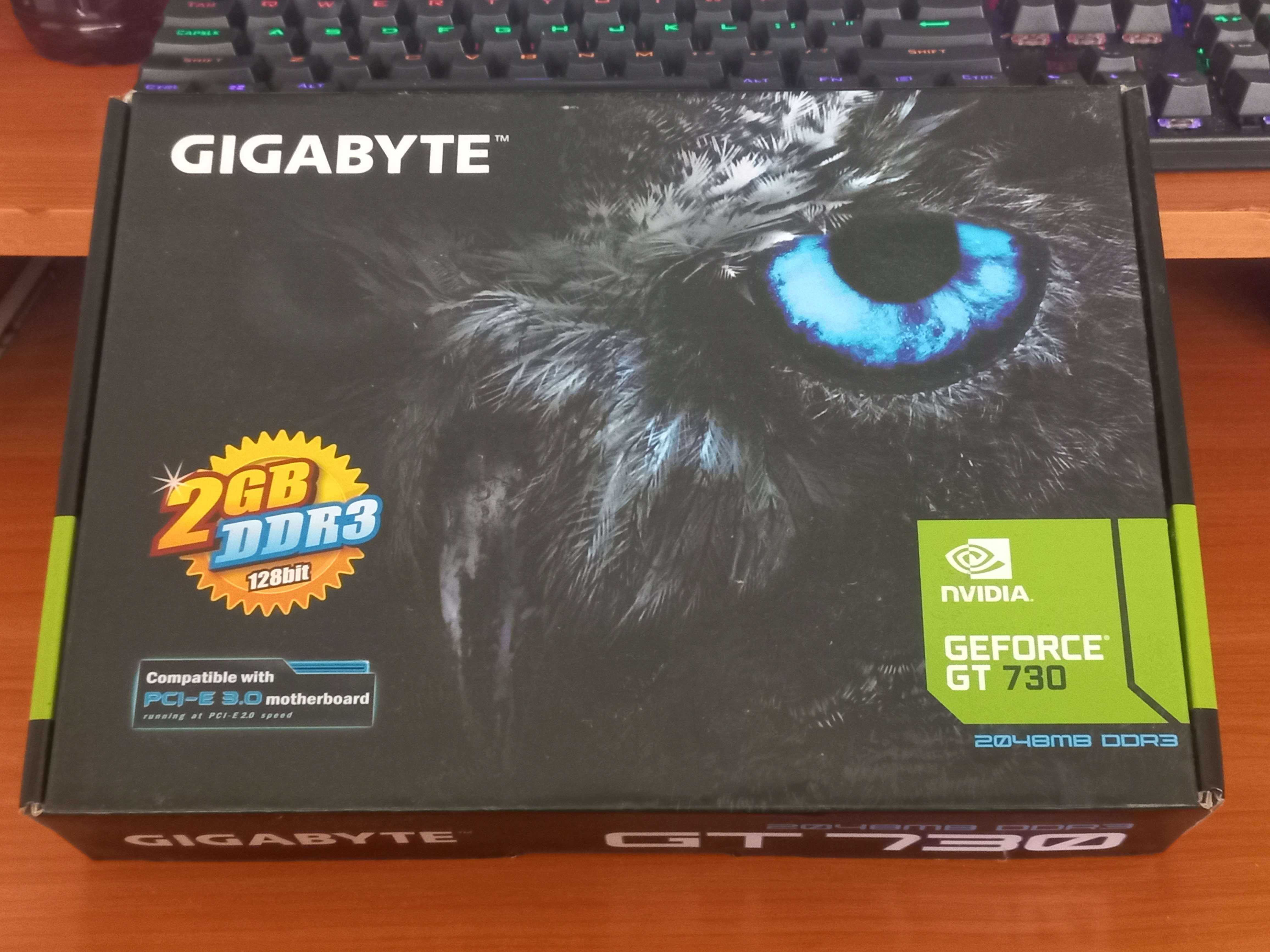 Видеокарта Gigabyte GeForce GT 730 2GB DDR3 D3-2GI
