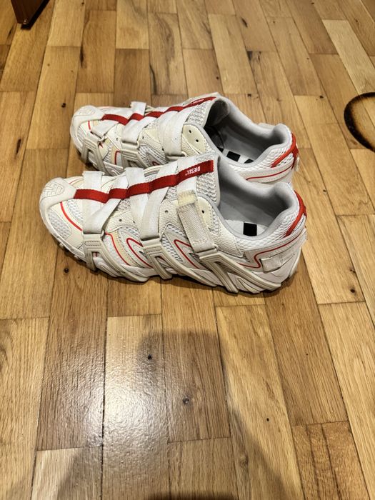 Diesel White S-Prototype-Cr Sneakers