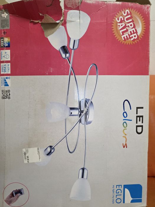 Aplica / plafoniera Led, multicolor
