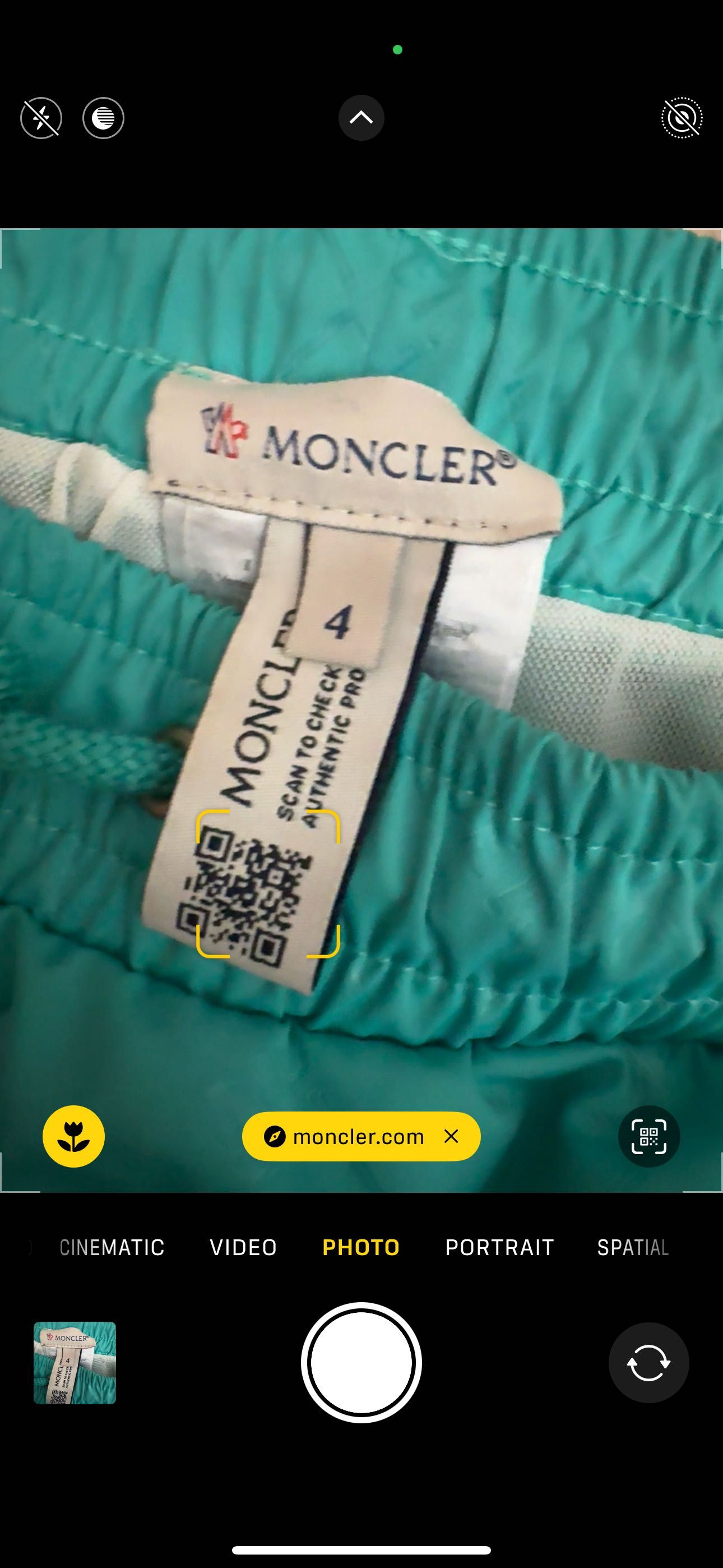 Moncler-Нови мъжки плажни шорти Л размер