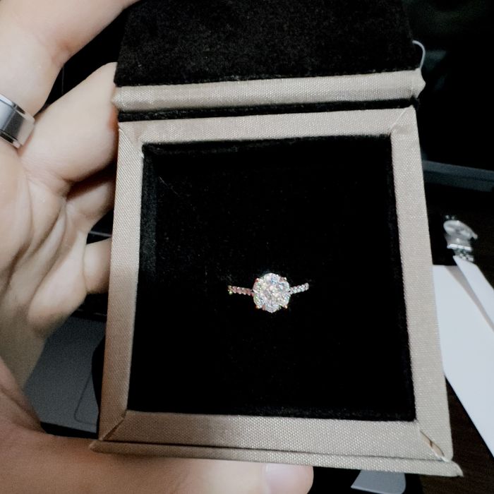 Inel logodna Teilor Diamante 0.5k Aur 18k