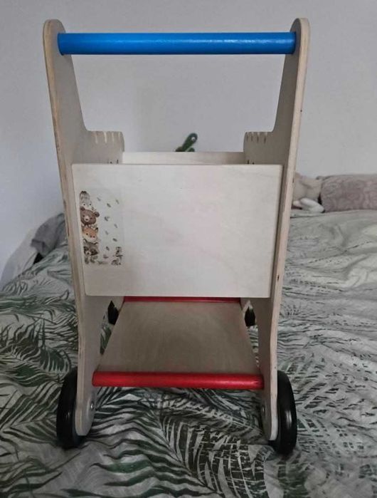 Carucior copii lemn
