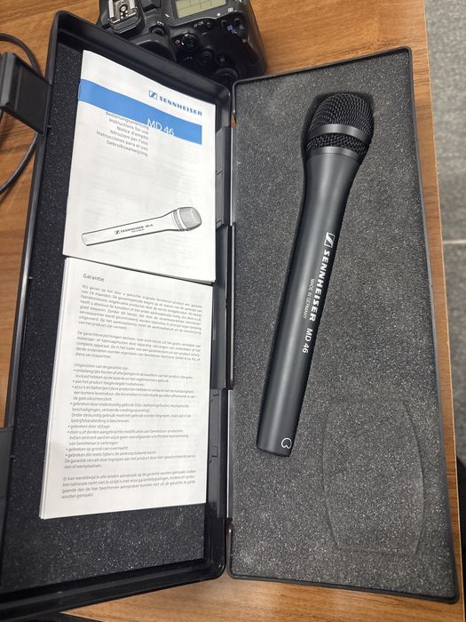 Mikrafon sennheiser md46. Top toza. Ishlatilmagan.