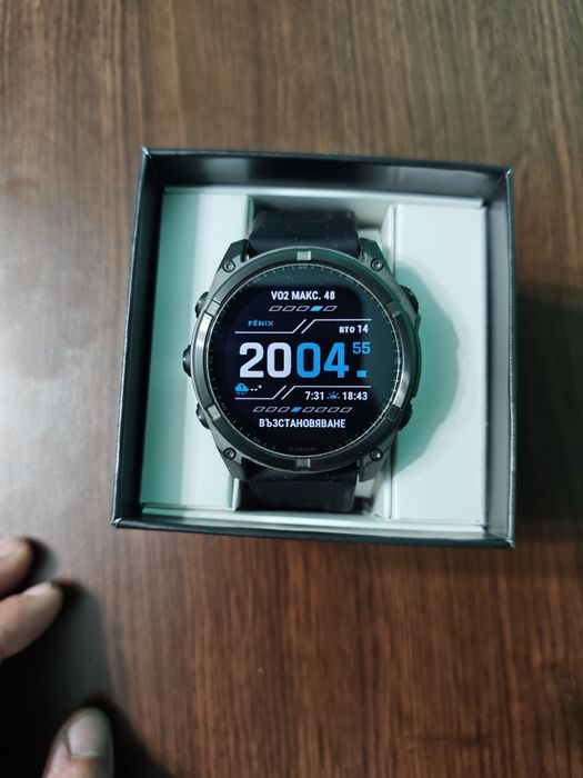 ГАРАНЦИЯ Garmin Fenix 8 51mm saphire,solar