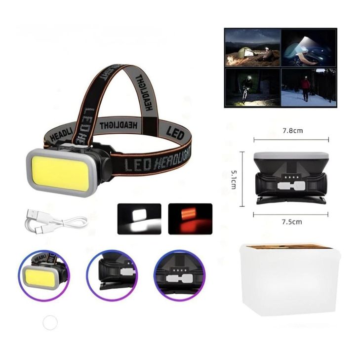 Налобный фонарик