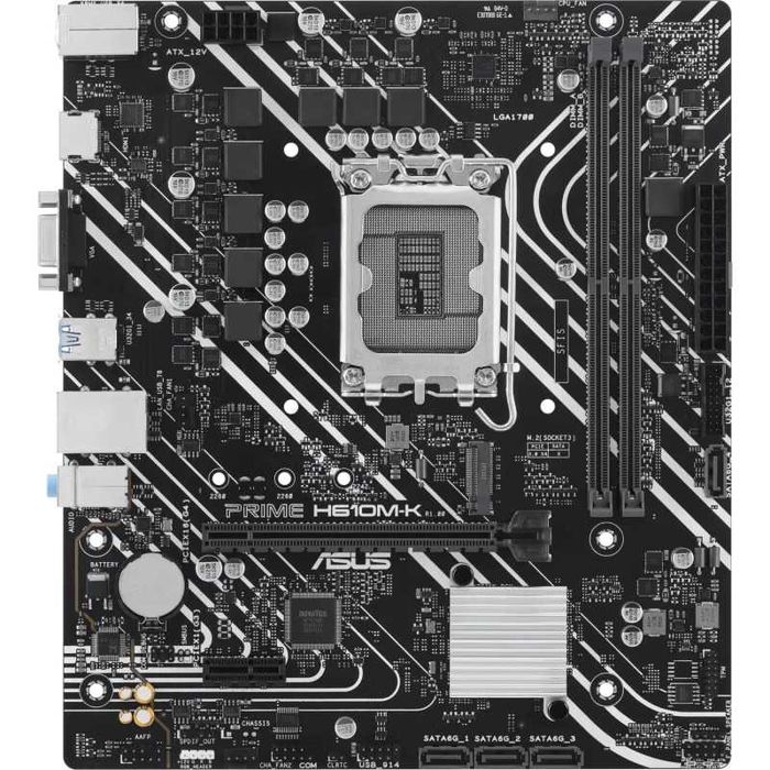 Placă de bază ASUS PRIME H610M-K | mATX | Socket 1700 | DDR5