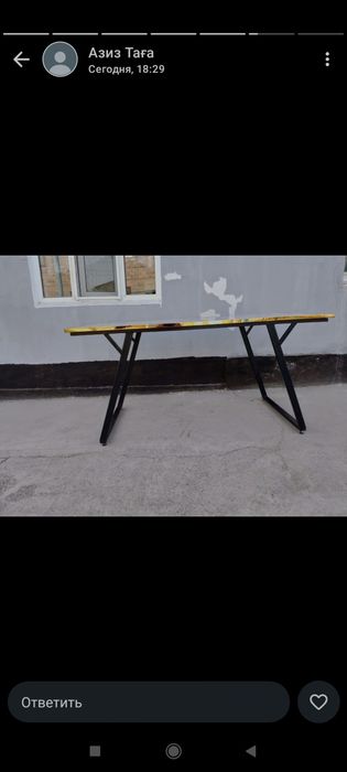 Мраморная стол размер 150*75 . цена 45000 тенге