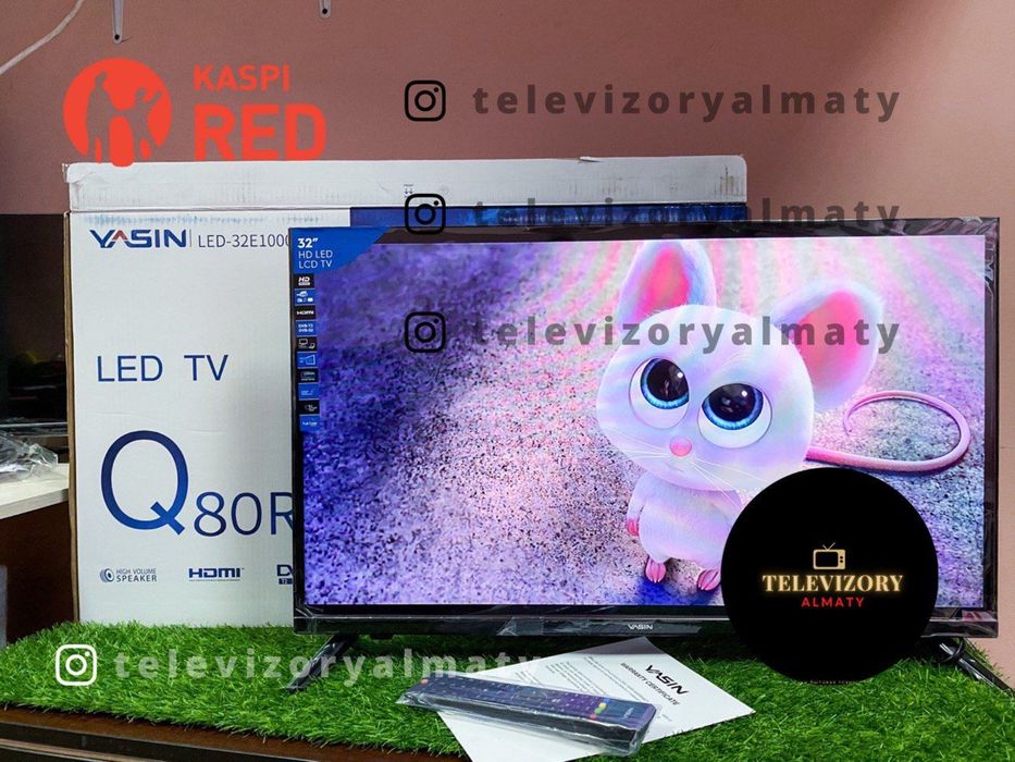 Телевизор YASIN G11 | Smart TV с Wi-Fi | 81 см | Новый с гарантией