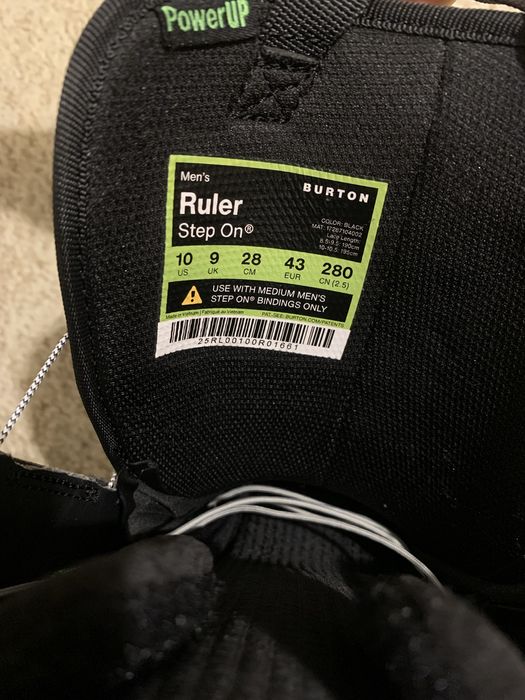 Boots snowboard Burton Ruler Step On BOA nr 43, noi