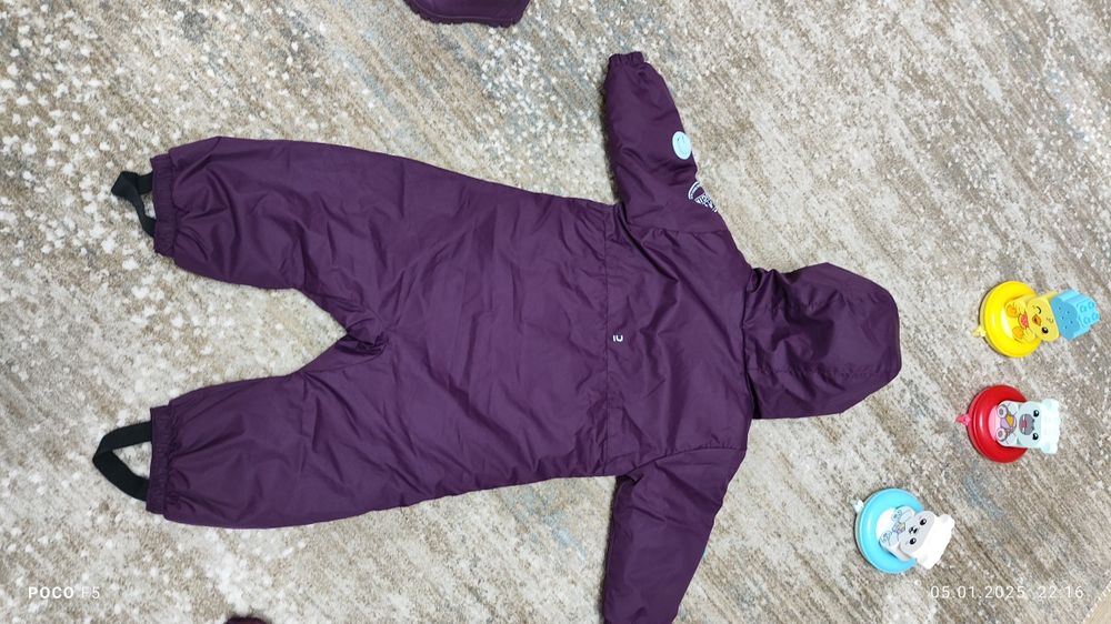 Salopetă și cizme zăpadă 18 luni