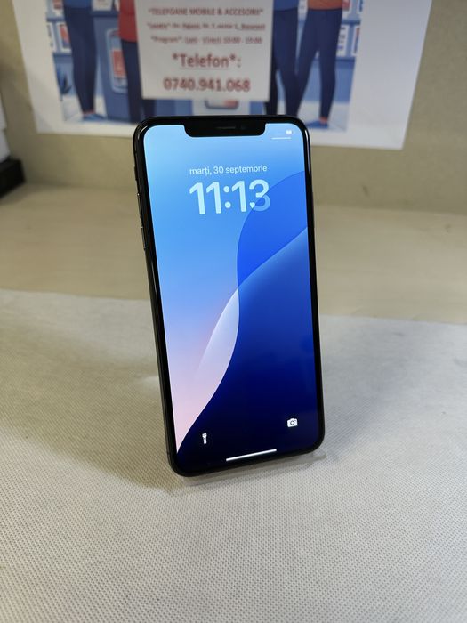 Iphone xs max / 256 gb / garantie / folie sticla cadou