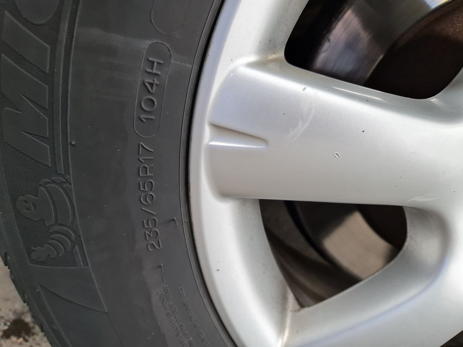 Jante, roti 5x130, 235 65 17 Touareg