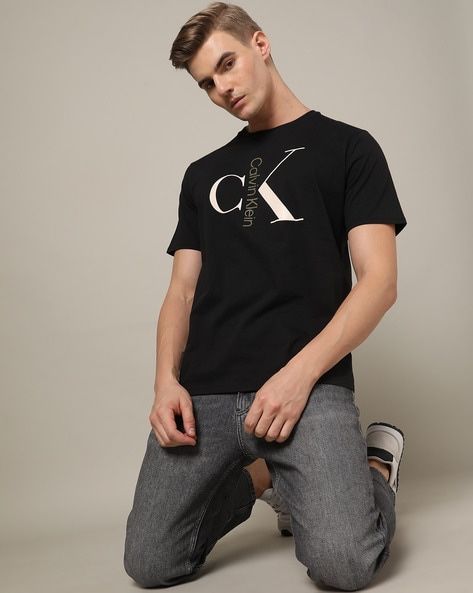 Футболка Calvin Klein big logo t-shirt. Р. L.