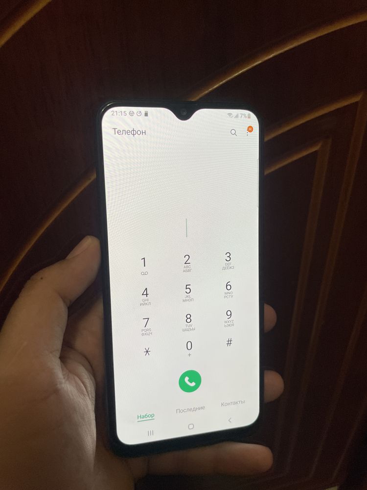 Samsung A20 black
