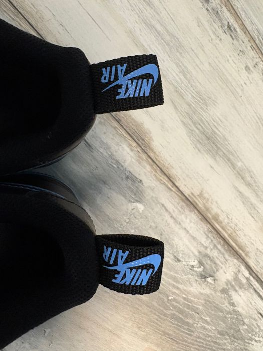 Nike air force one black and blue