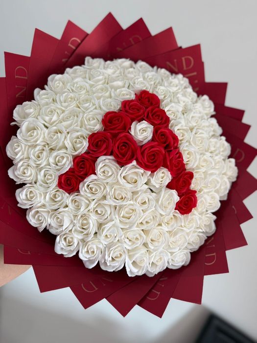 Buchete de trandafiri de sapun & aranjamente florare-realizate manual